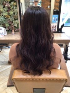 デジタルパーマでコテ巻き風カールのメイン画像