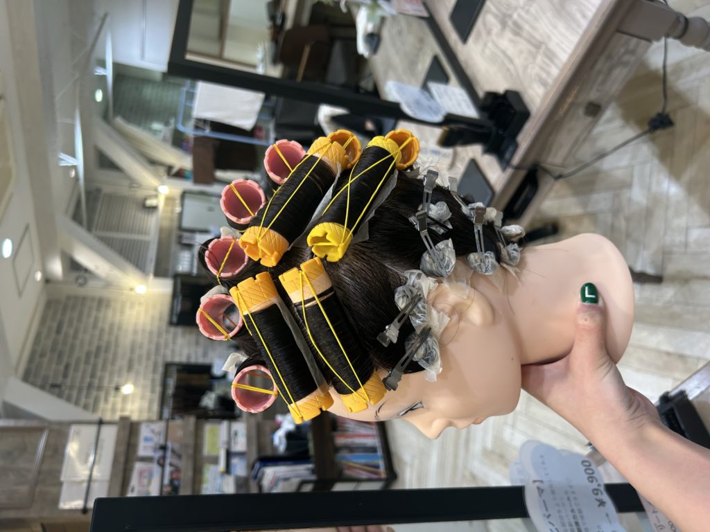 パーマ練習のメイン画像