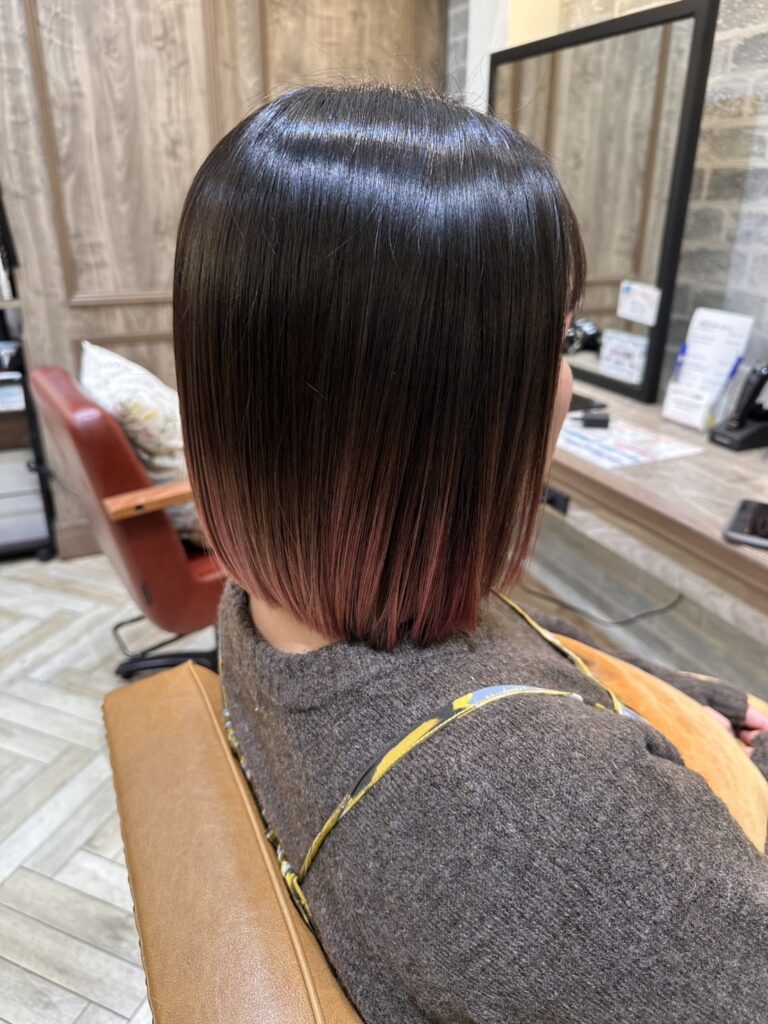 毛先カラーのメイン画像