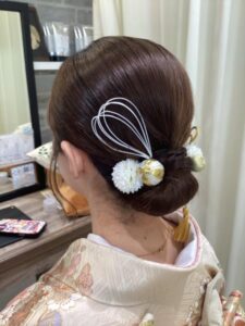 着付けヘアセットのメイン画像