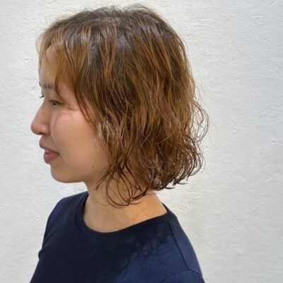 スタッフ小川の初パーマ⭐︎のイメージ画像