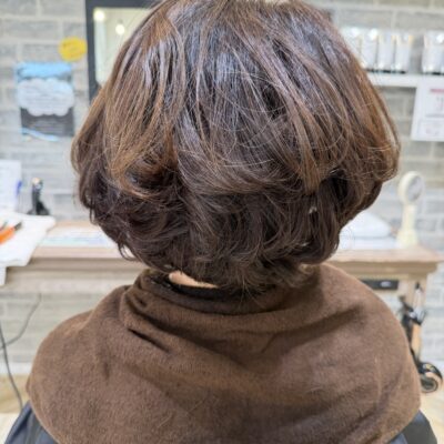 自然な内巻きストレートのイメージ画像