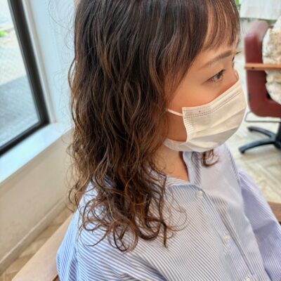 ミディアム×パーマのイメージ画像