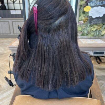 髪ドラストレートのイメージ画像