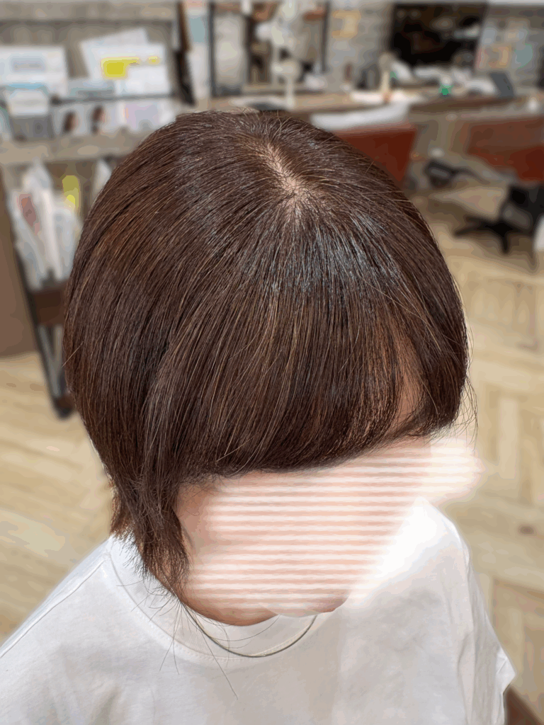 前髪ストレートパーマのメイン画像
