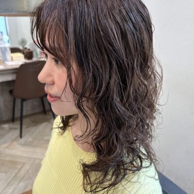 ロング×ウェーブパーマのイメージ画像
