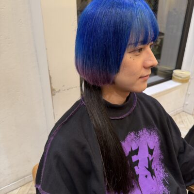 青とピンクのイメージ画像
